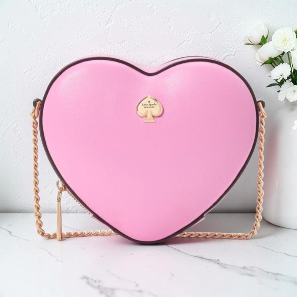 Kate Spade Love Shack 3d Mini Heart Crossbody KK209